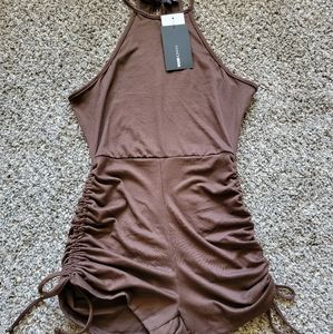 NWT: Fashion Nova ruched romper